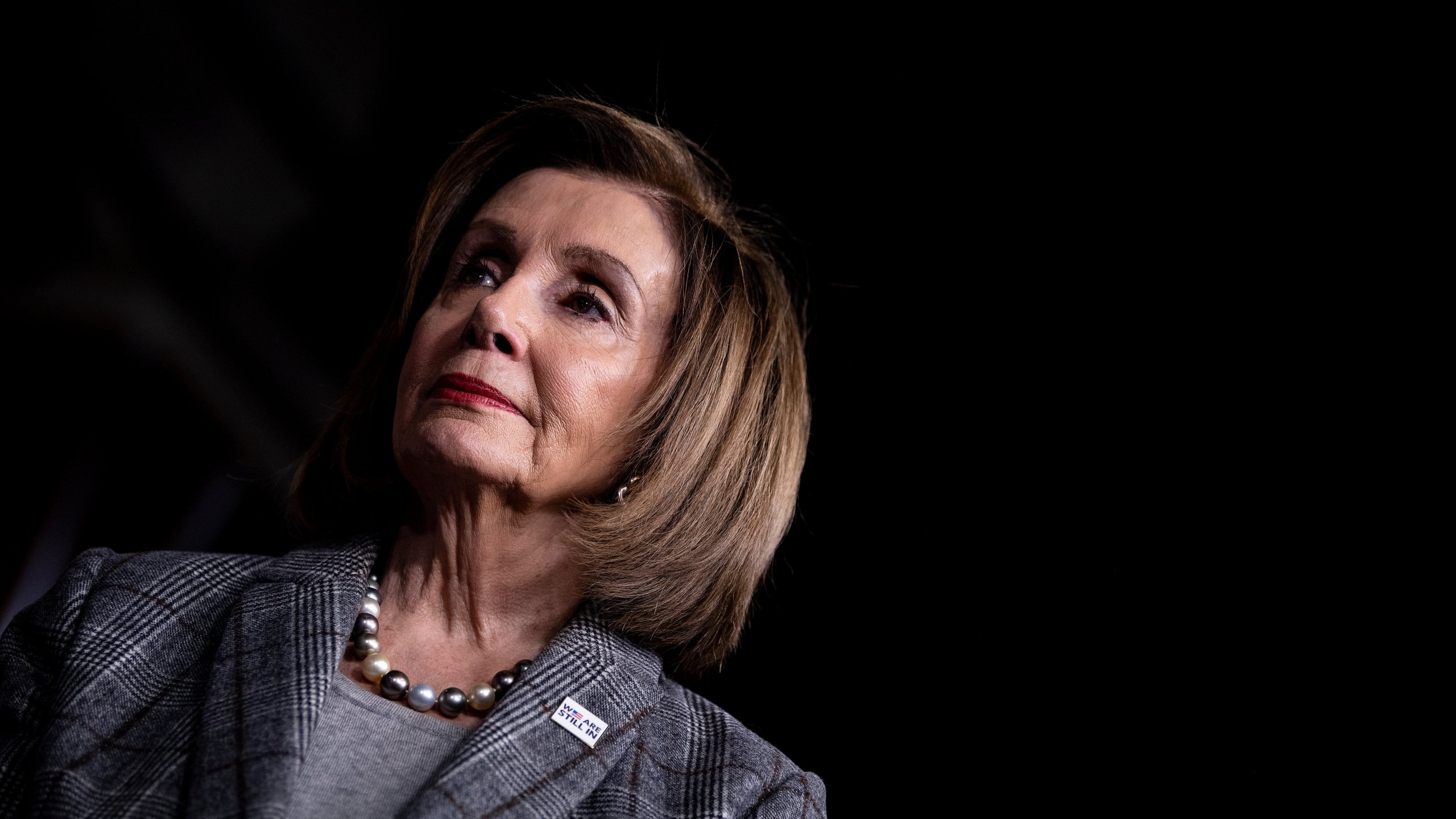 U.S. Speaker of the House Nancy Pelosi attends a press conference at Capitol Hill on Dec. 6, 2019, in Washington, D.C. (Credit: BRENDAN SMIALOWSKI/AFP via Getty Images)