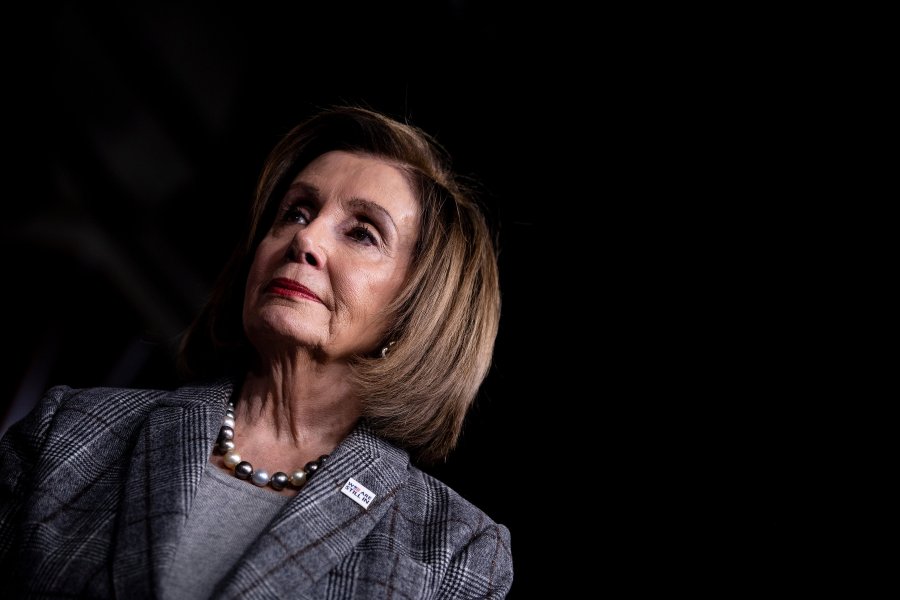 U.S. Speaker of the House Nancy Pelosi attends a press conference at Capitol Hill on Dec. 6, 2019, in Washington, D.C. (Credit: BRENDAN SMIALOWSKI/AFP via Getty Images)