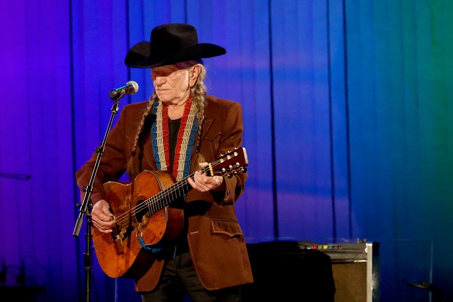 Willie Nelson performs onstage during the 53rd annual CMA Awards at the Bridgestone Arena on November 13, 2019 in Nashville, Tennessee. (Credit: Terry Wyatt/Getty Images,)