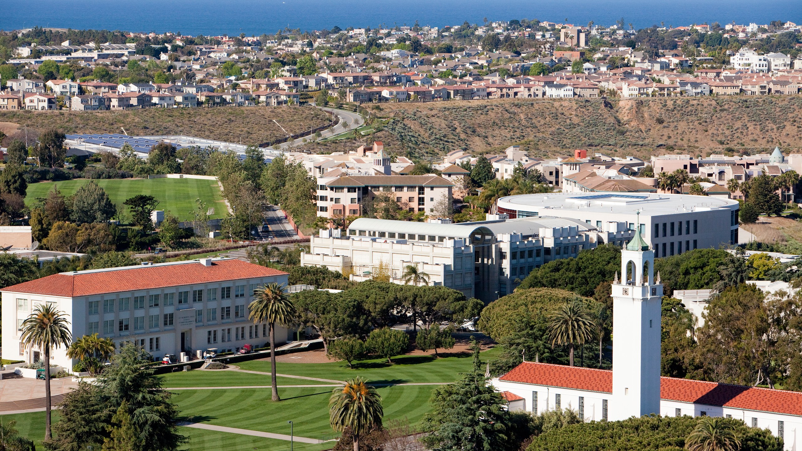 The Loyola Marymount University's Westchester campus is seen in a photo released by the school in September 2019.