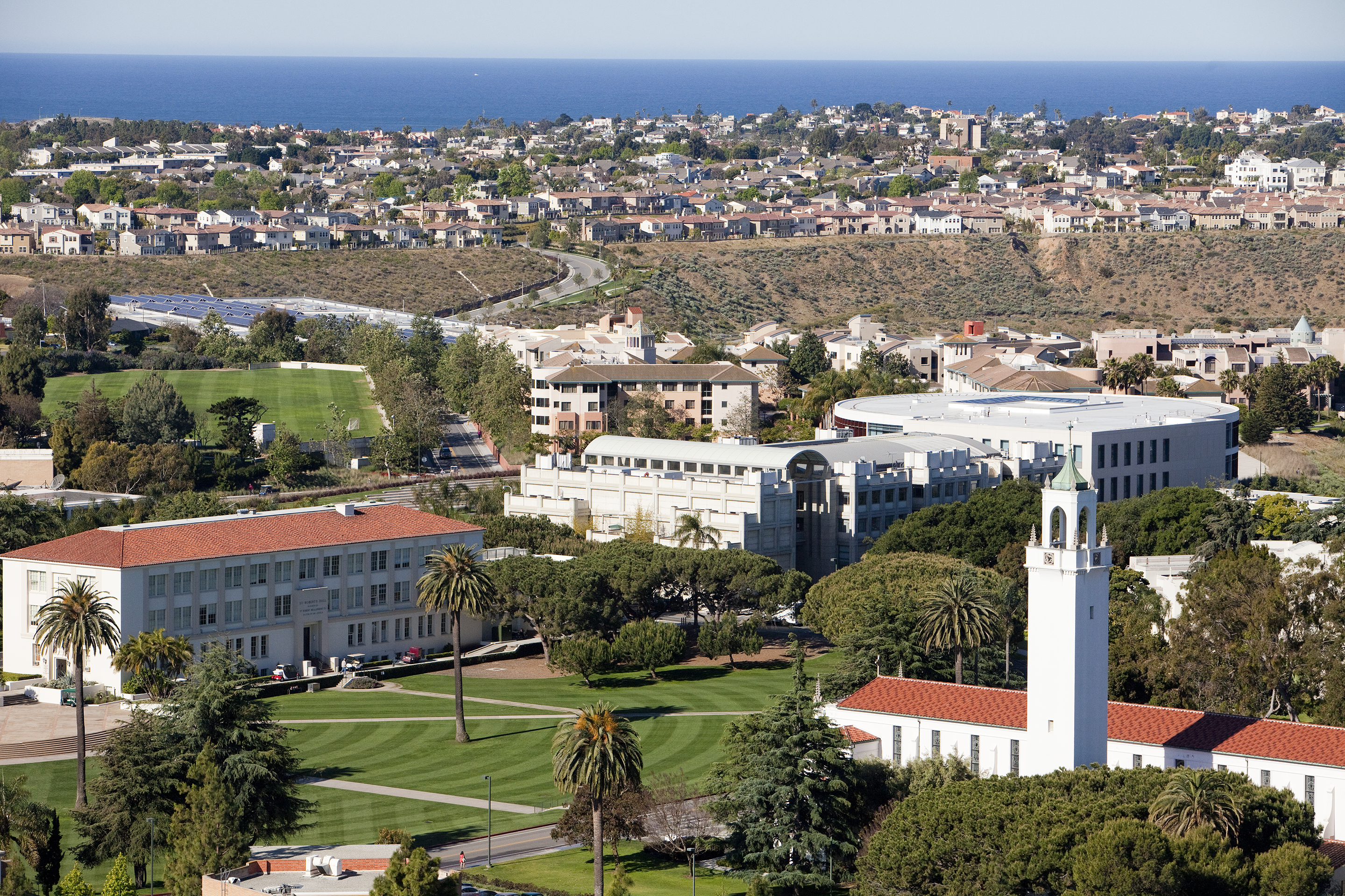 The Loyola Marymount University's Westchester campus is seen in a photo released by the school in September 2019.