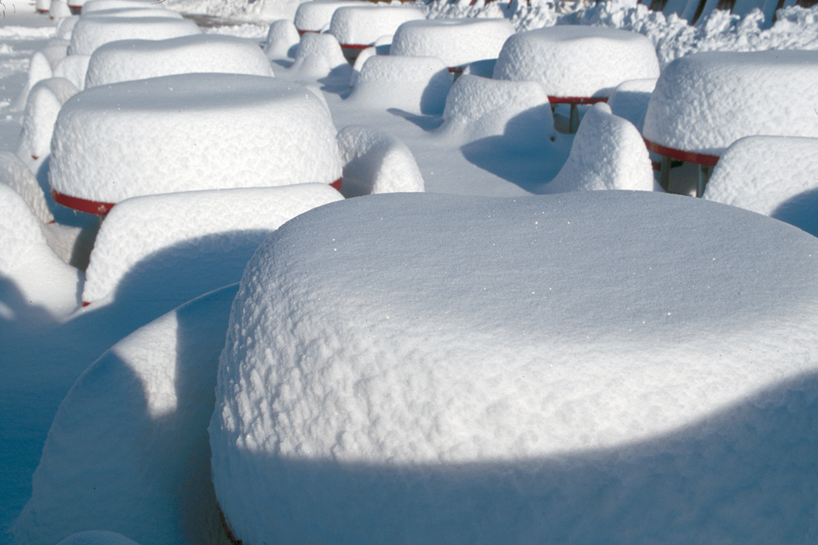 Snow blankets Mountain High on Dec. 26, 2019 in a photo tweeted by the resort.