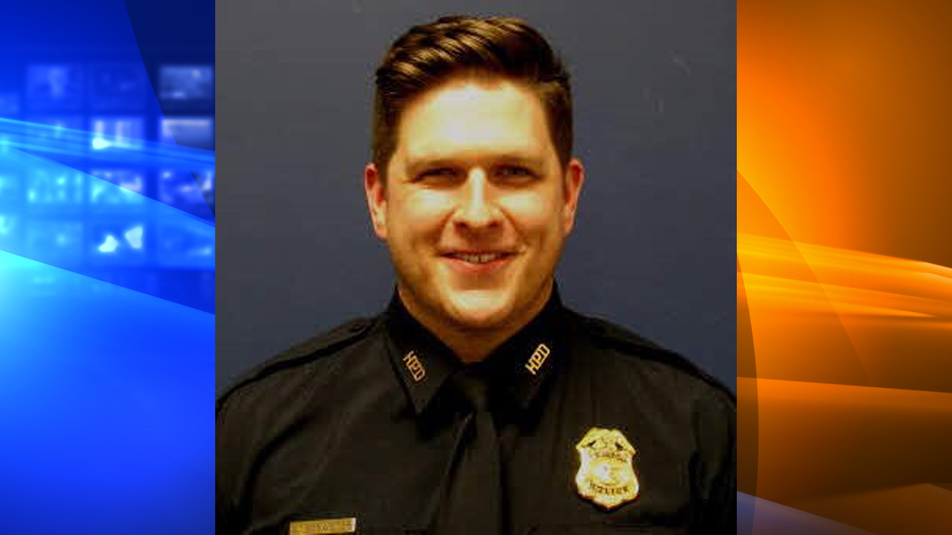 Houston Police Department Sgt. Christopher Brewster, 32, pictured in a photo released by the agency following his fatal shooting in the line of duty on Dec. 7, 2019.