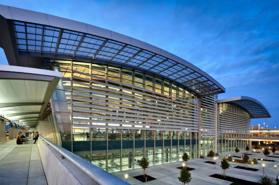 The Sacramento International Airport is seen in a photo posted on the airport's Facebook page in March 2012.