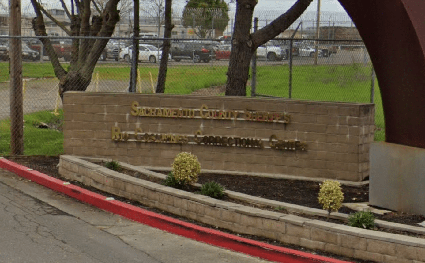 The Rio Cosumnes Correctional Center in Elk Grove is seen in a Google Maps image.