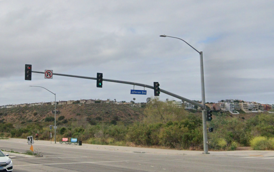 A Google Maps image shows the 13200 block of West Jefferson Boulevard.