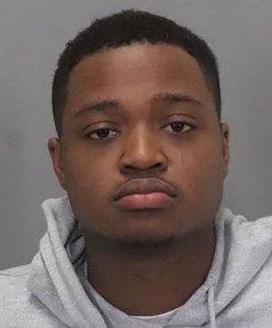 Demetri Hardnett is seen in a booking photo released by San Jose police. 