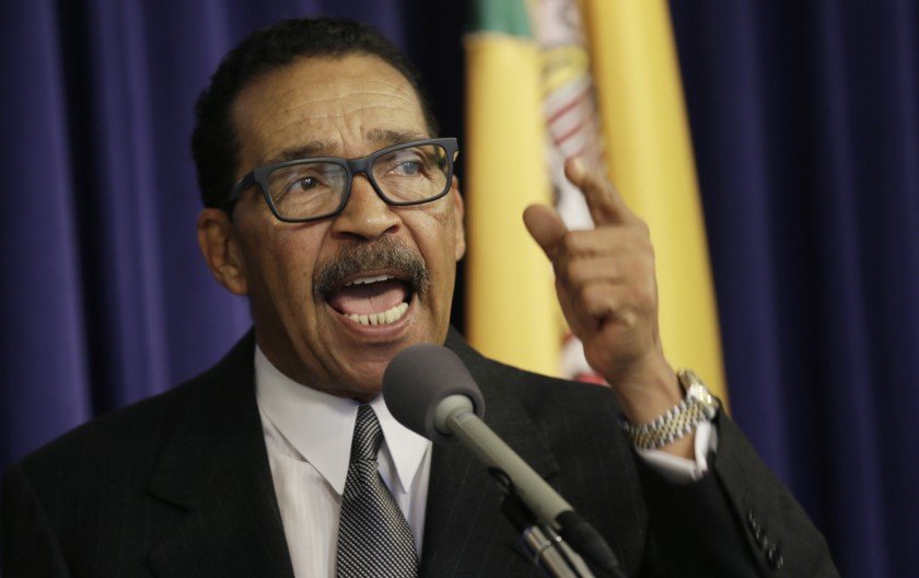 Los Angeles City Council President Herb Wesson speaks in this undated file photo. (Credit: Irfan Khan / Los Angeles Times)