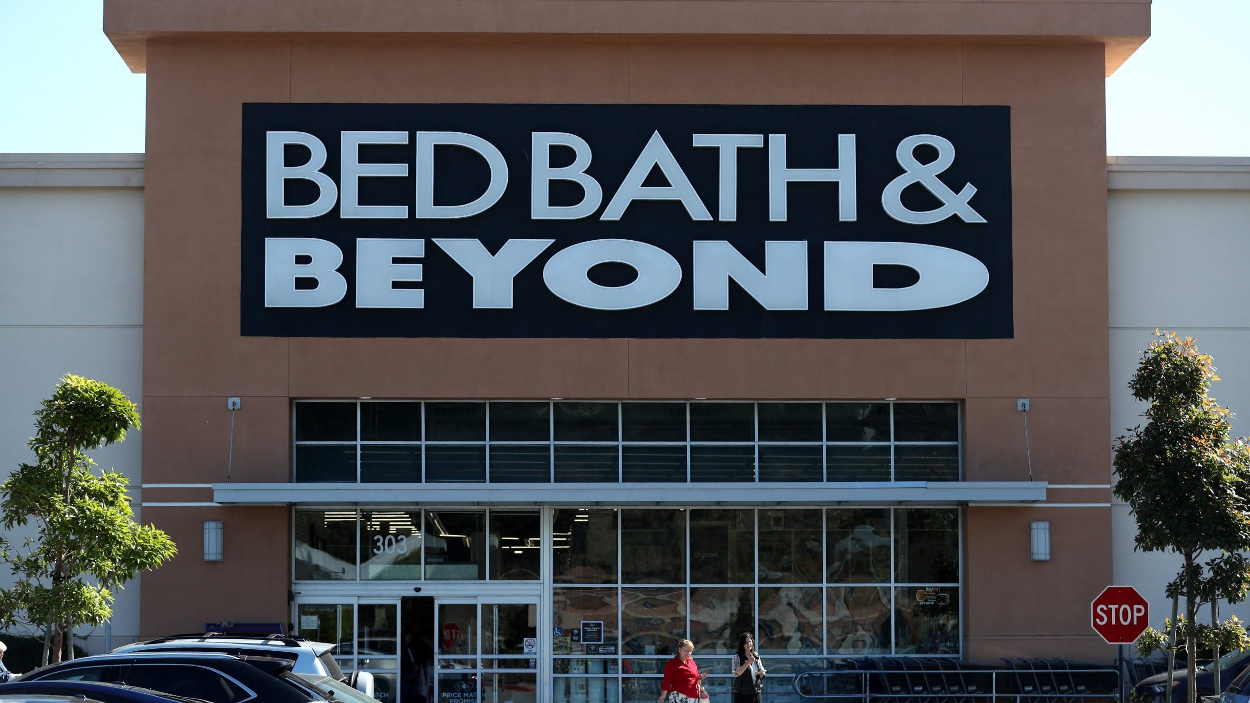 A view of a Bed Bath and Beyond store on October 03, 2019 in Daly City, California. (Credit: Justin Sullivan/Getty Images)