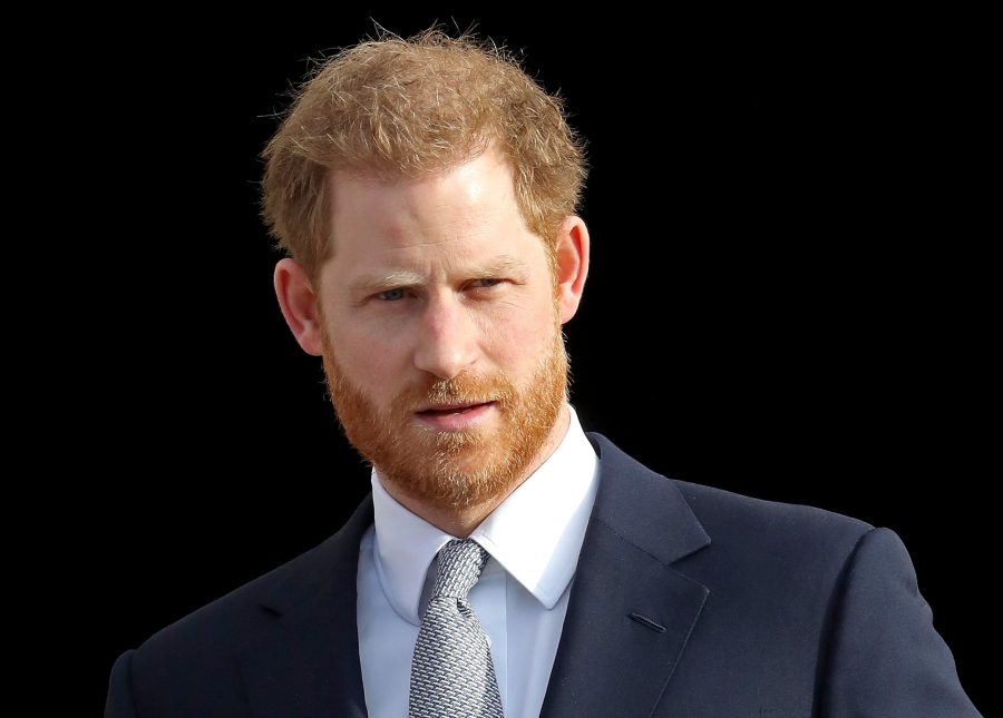 Prince Harry, Duke of Sussex, hosts the Rugby League World Cup 2021 draws for the men's, women's and wheelchair tournaments at Buckingham Palace on Jan. 16, 2020, in London, England. (Chris Jackson/Getty Images)