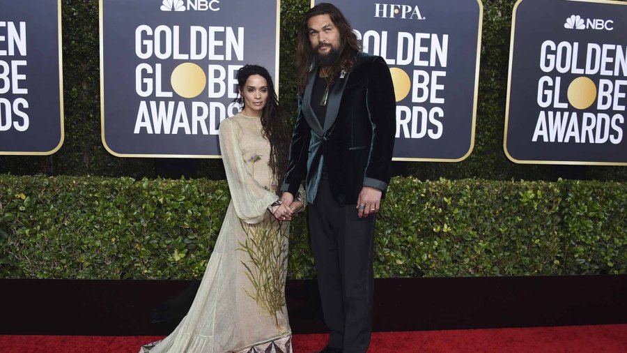 Jason Momoa and wife, Lisa Bonet, attended the 2020 Golden Globe Awards on Jan. 5, 2020.