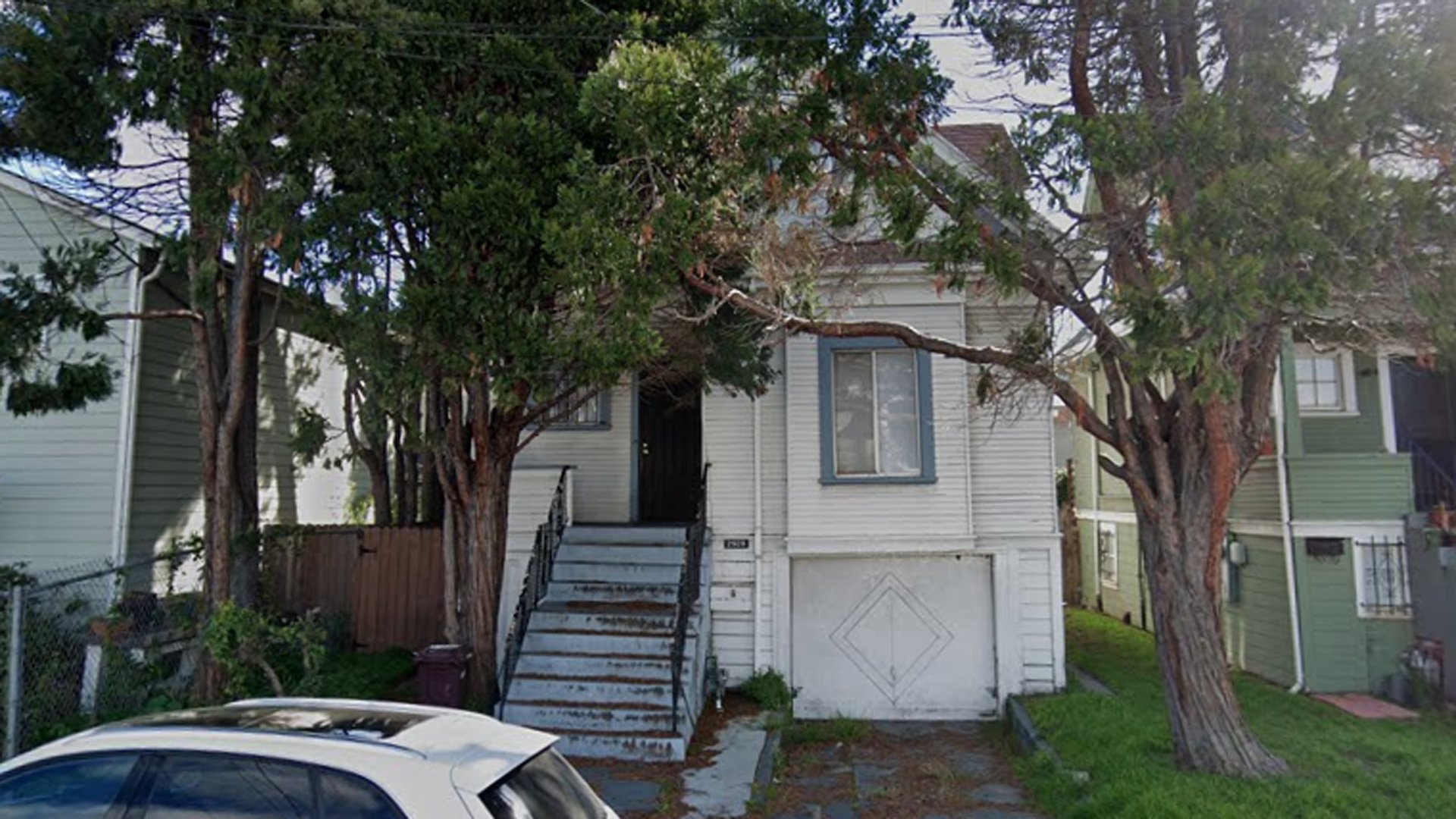 A home on Magnolia Street in West Oakland that is being occupied by the group Moms 4 Housing is seen in a Google Maps Street View image.