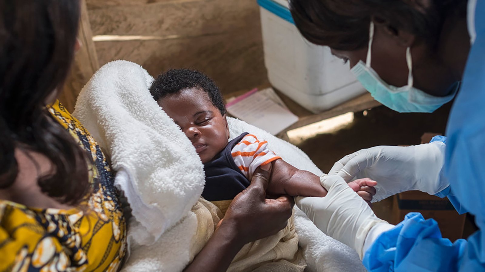 Measles has killed more than 6,000 people in the Democratic Republic of Congo, the World Health Organization has said. (Credit: Thomas Nybo/Unicef)