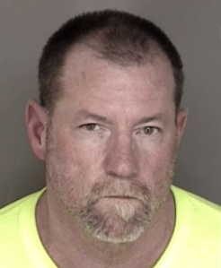 Charles Kenneth Lafferty, 52, is seen in an undated booking photo. (Credit: Monterey County Sheriff’s Department via CNN)