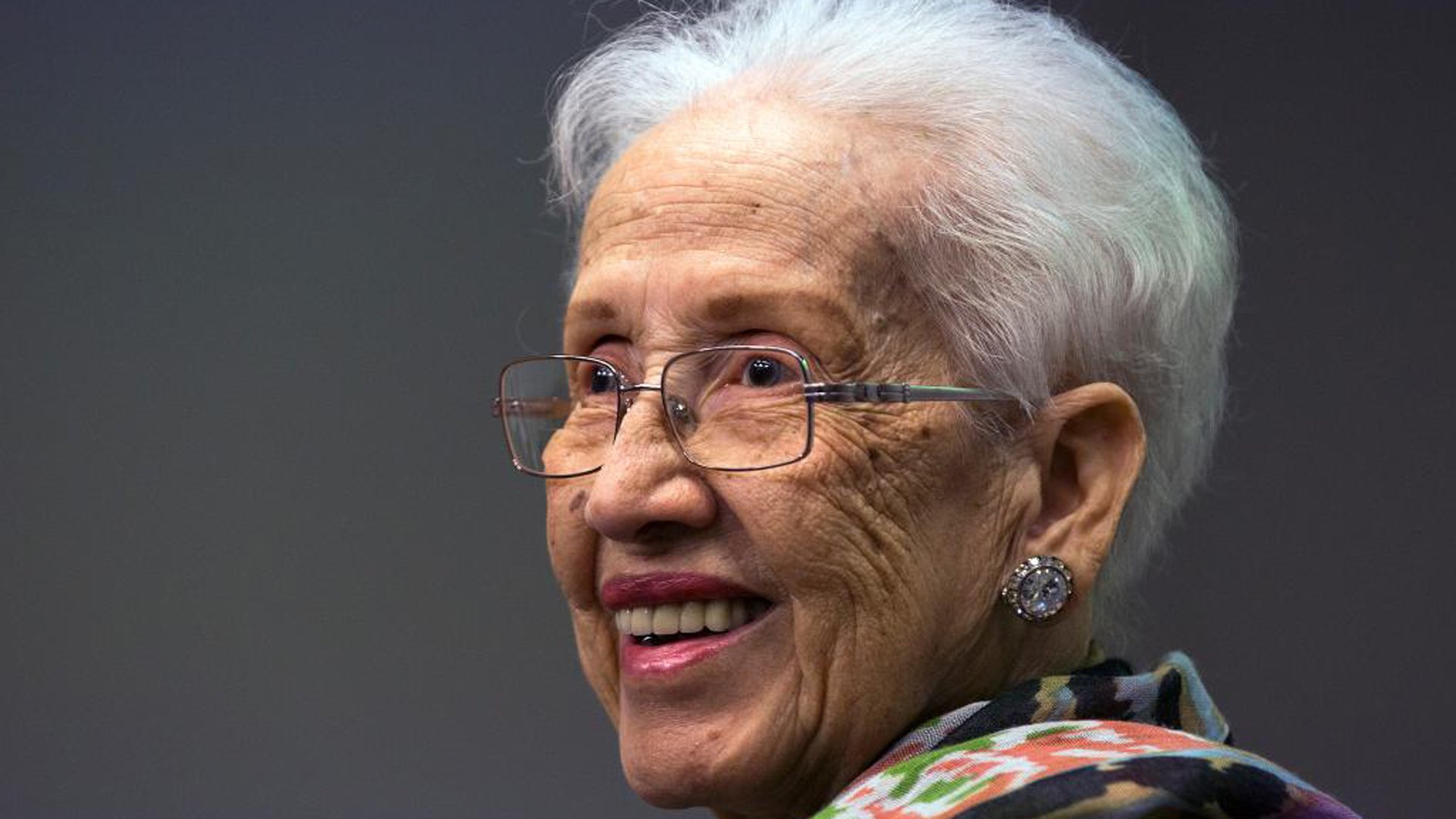 Katherine Johnson is seen in an undated photo provided by NASA.