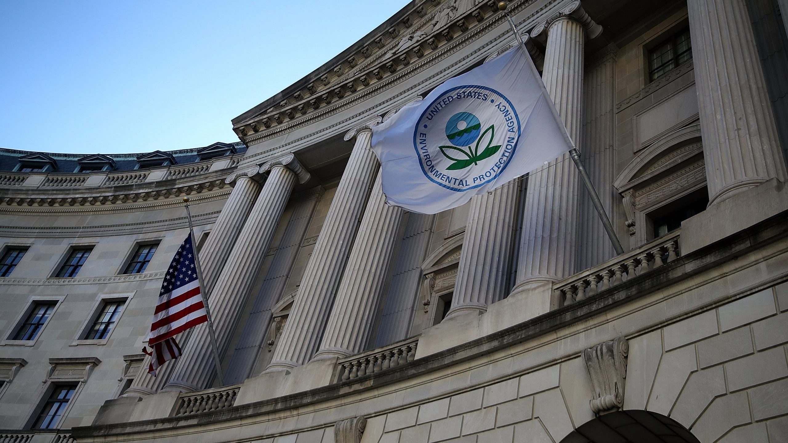 The U.S. Environmental Protection Agency headquarters in Washington, DC, is seen on March 16, 2017. (Credit: Justin Sullivan / Getty Images)