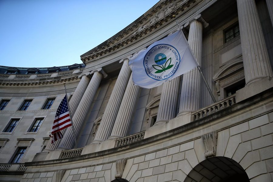 The U.S. Environmental Protection Agency headquarters in Washington, DC, is seen on March 16, 2017. (Credit: Justin Sullivan / Getty Images)