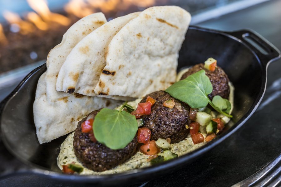 A meal served at Star Wars: Galaxy's Edge called a "Felucian Garden Spread." (Credit: Disney)