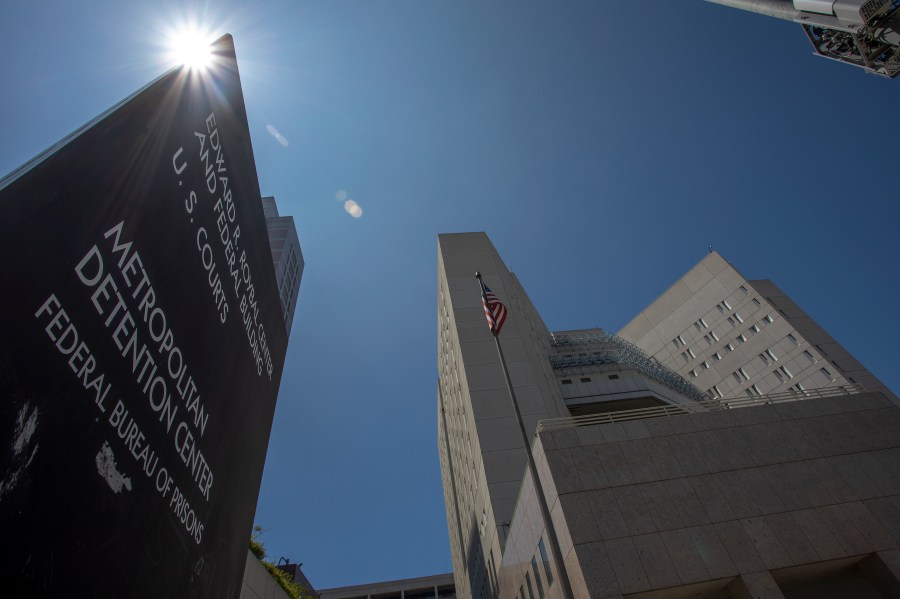 The Metropolitan Detention Center in Los Angeles is seen on July 14, 2019. (David McNew / Getty Images)