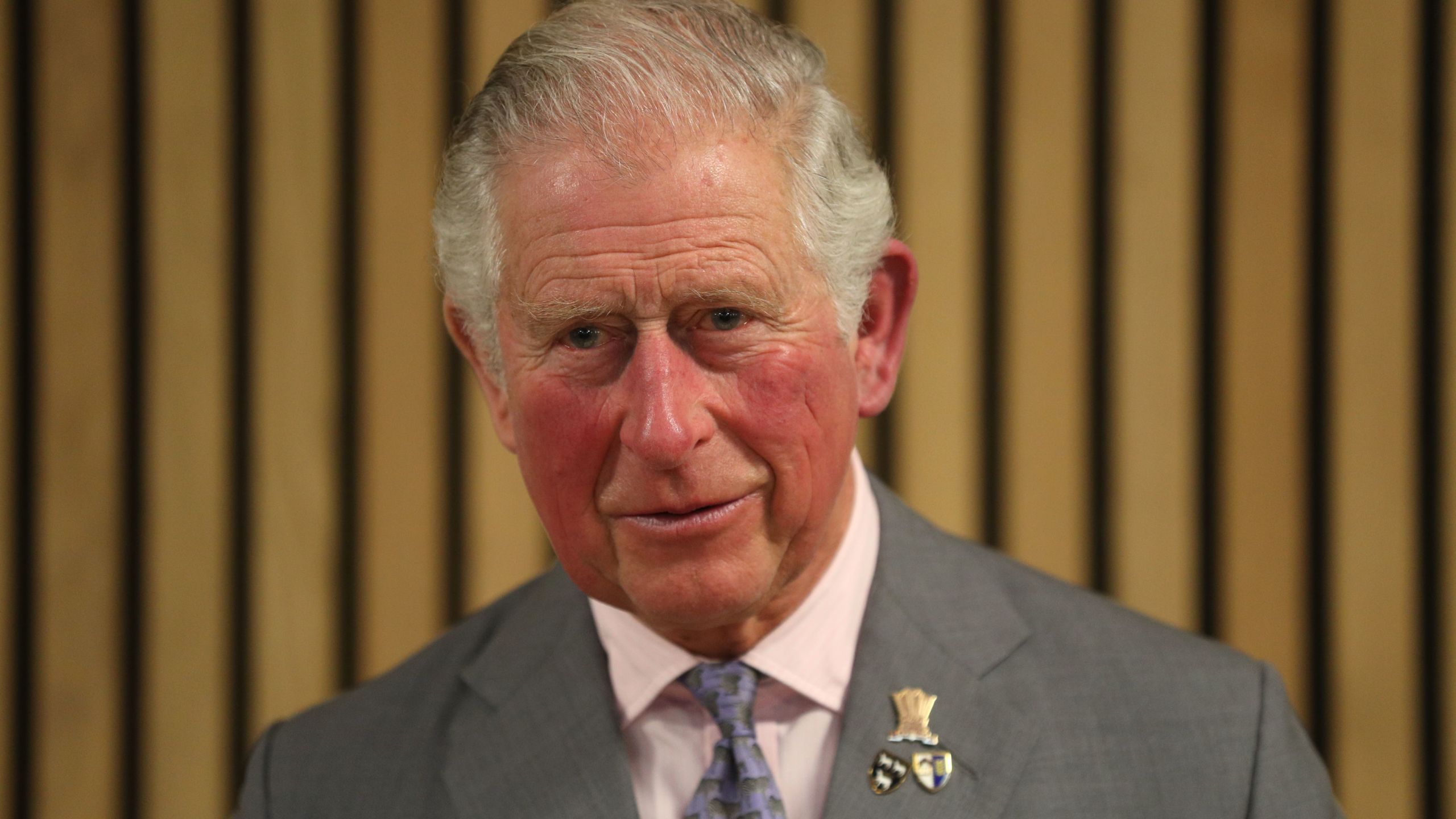 Prince Charles, Prince of Wales gives a speech during a visit to Kellogg College in Oxford to receive the Bynum Tudor Fellowship on March 5, 2020 in Oxford, England. (Andrew Matthews-WPA Pool/Getty Images)