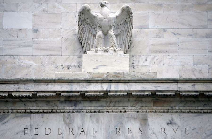 The Federal Reserve building is seen Jan. 22, 2008 in Washington, D.C. (Credit: Chip Somodevilla/Getty Images)