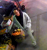 A man wanted in a deadly shooting in Los Angeles' Pico-Union district is seen in a Jan. 6, 2020, surveillance image released March 9, 2020, by the L.A. Police Department.