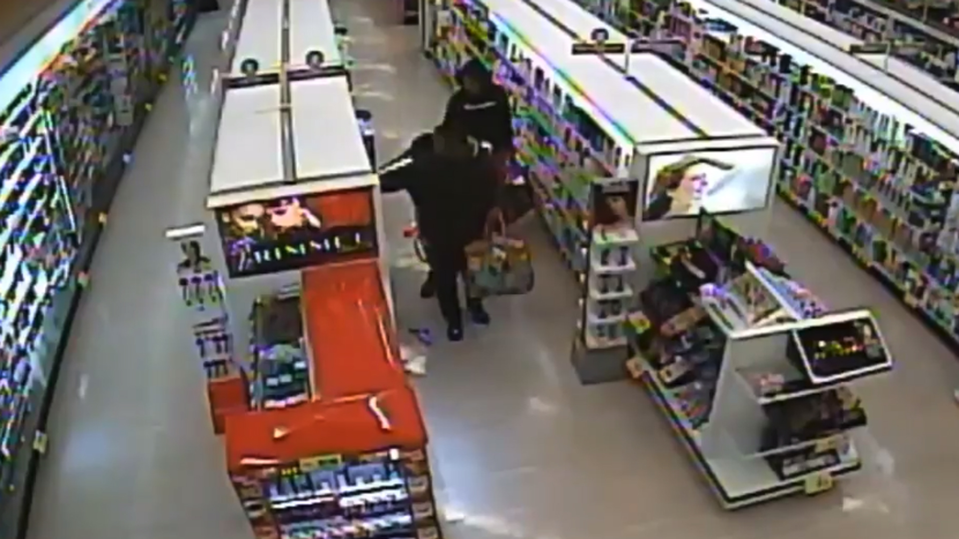 Yucaipa police released surveillance video of the theft at Rite Aid on March 6, 2020.