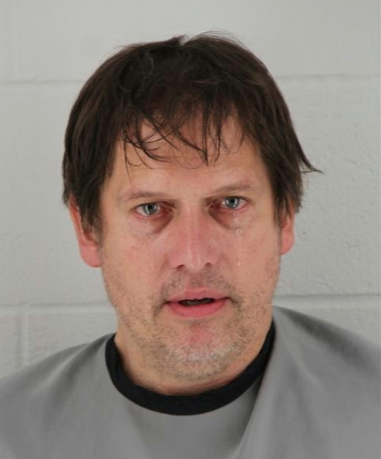 John Sebestyen, who was taken into custody by the Johnson County Sheriff's Office in Kansas in February 2019, appears in a booking photo posted on the agency's website. 