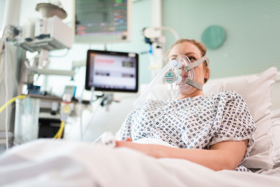 Formula 1 engine manufacturer Mercedes has teamed up with clinicians and university engineers in London to design a breathing aid for coronavirus patients that can be quickly mass produced, a development that could help reduce the need for ventilators. (James Tye/UCL)