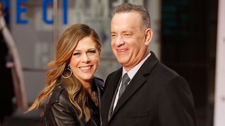 Tom Hanks and Rita Wilson attend 'The Post' European Premiere at Odeon Leicester Square on January 10, 2018, in London, England. (Tristan Fewings/Getty Images)