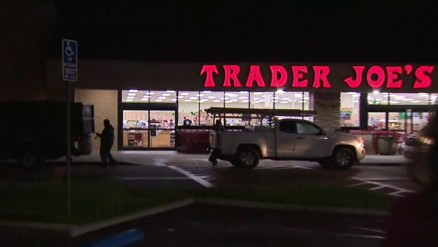 The Trader Joe's in Monrovia will open earlier for seniors beginning March 17, 2020. (KTLA)