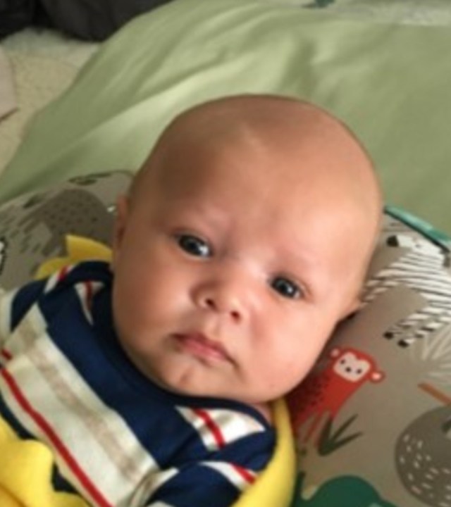 Josiah Felix, 3-months-old, of La Mirada,, pictured in a photo released by the Los Angeles County Sheriff's Department on April 22, 2020.