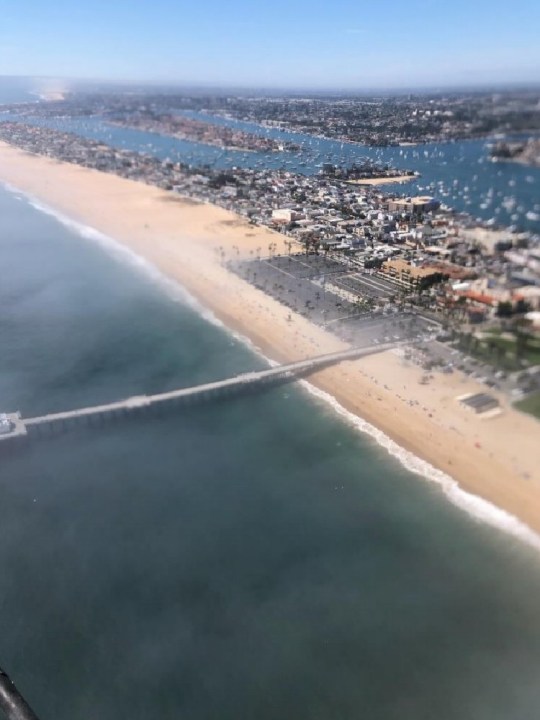 A photo of Newport Beachgoers on April 25, 2015. (Newport Beach Police Department)