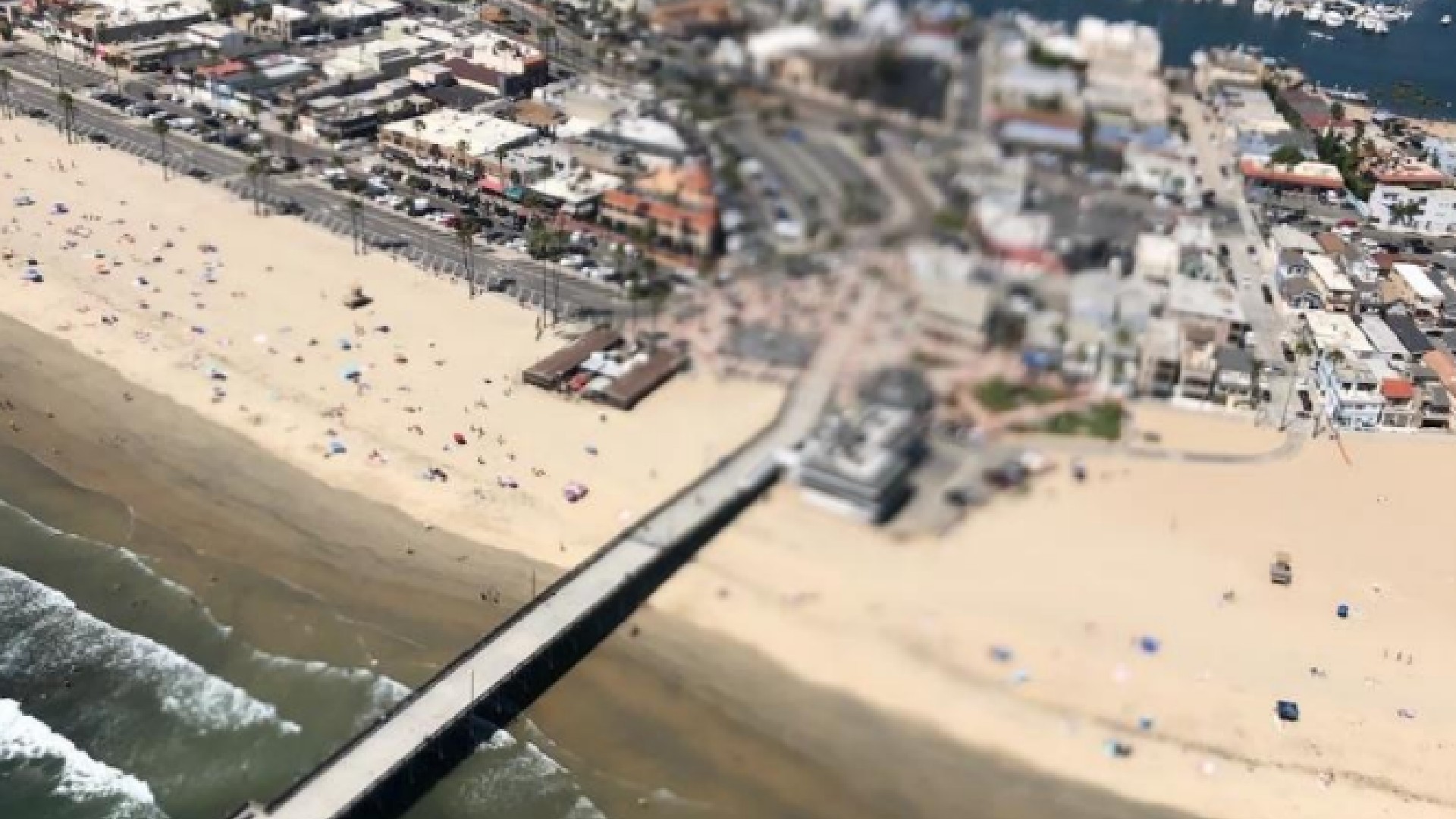 An aerial image of Newport Beach that was released by police on April 30, 2020.