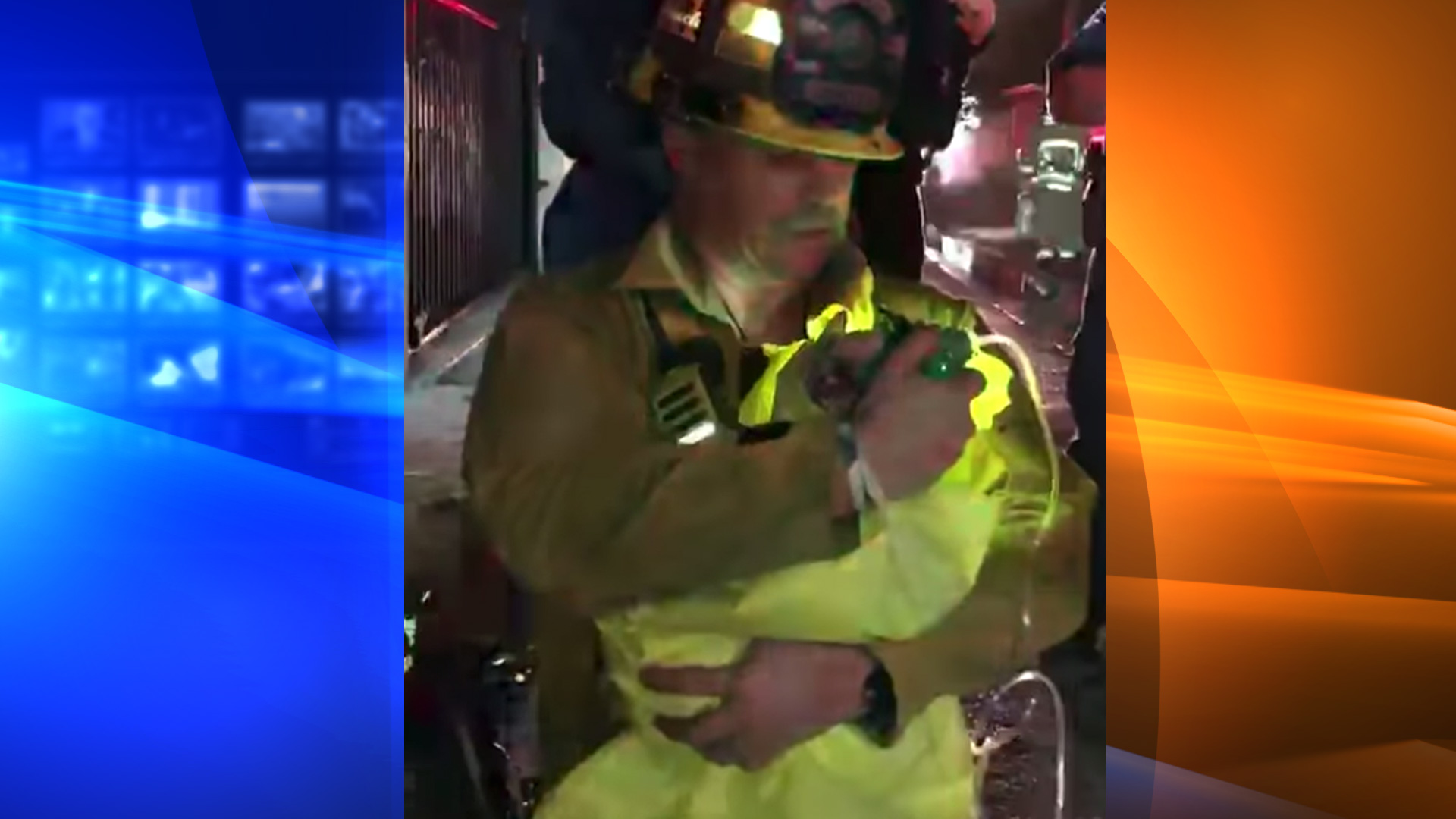 The Downey Fire Department posted a video on April 21, 2020, of a dog being resuscitated with a pet oxygen mask.