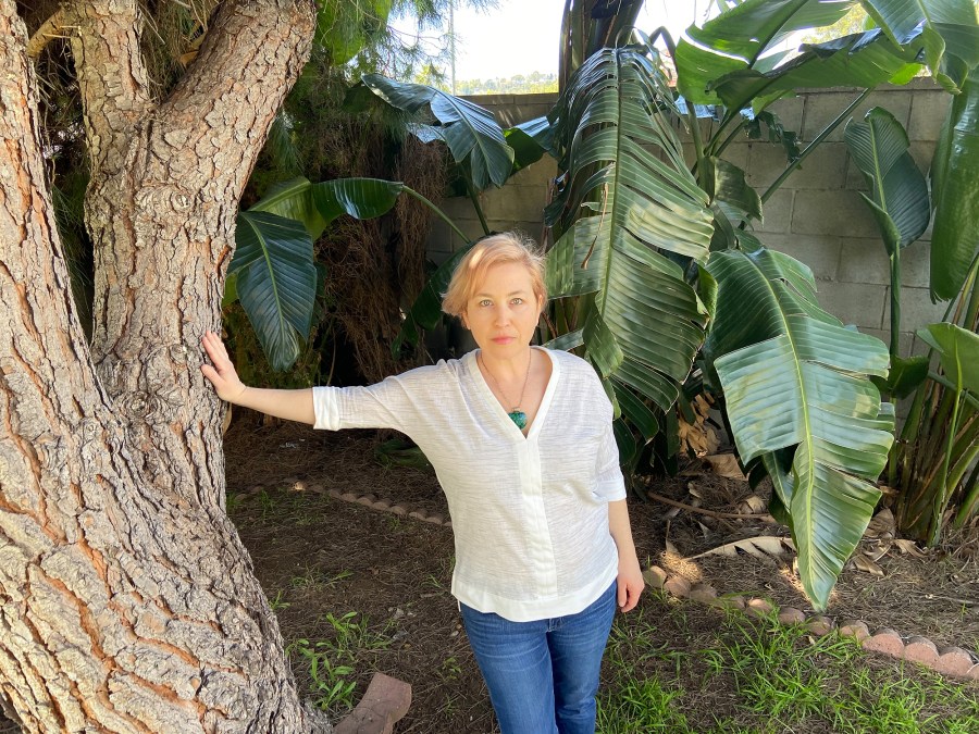 Valerie Brown, owner of Eagle Rock Community Acupuncture, is shown. (CNN via Valerie Brown)