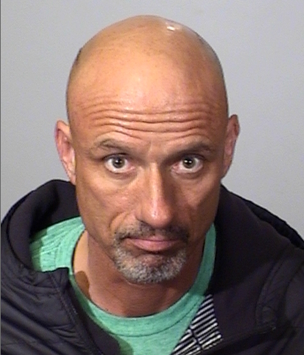 Christopher Vittoria is seen in a booking photo released by the Oxnard Police Department.