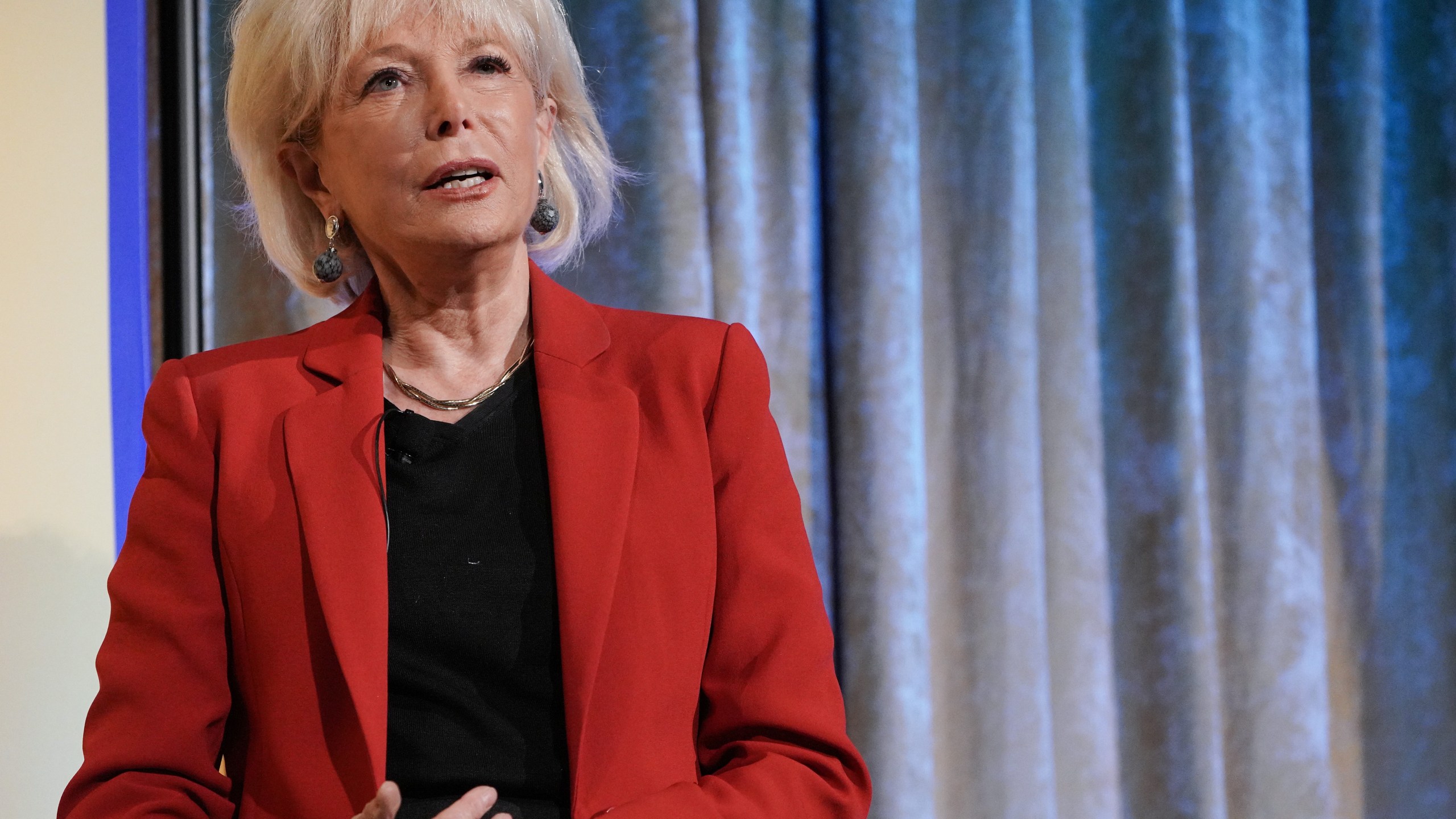 Journalist Lesley Stahl speaks onstage at the 13th Annual (Em)Power Breakfast on October 10, 2019, in New York City. (Jemal Countess/Getty Images for Student Leadership Network)