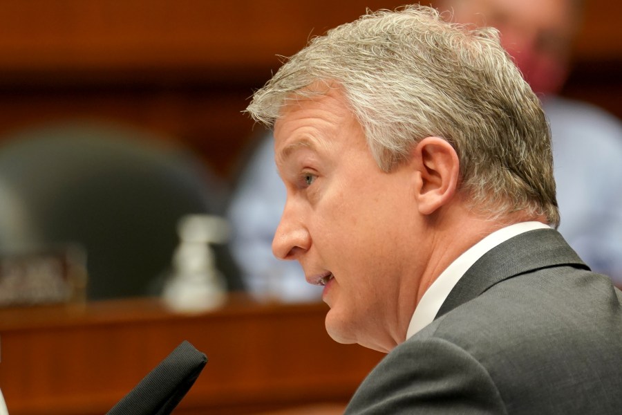 Dr. Rick Bright testifies before the House Energy and Commerce Subcommittee on Health on May 14, 2019, in Washington, DC. (GREG NASH/POOL/AFP via Getty Images)