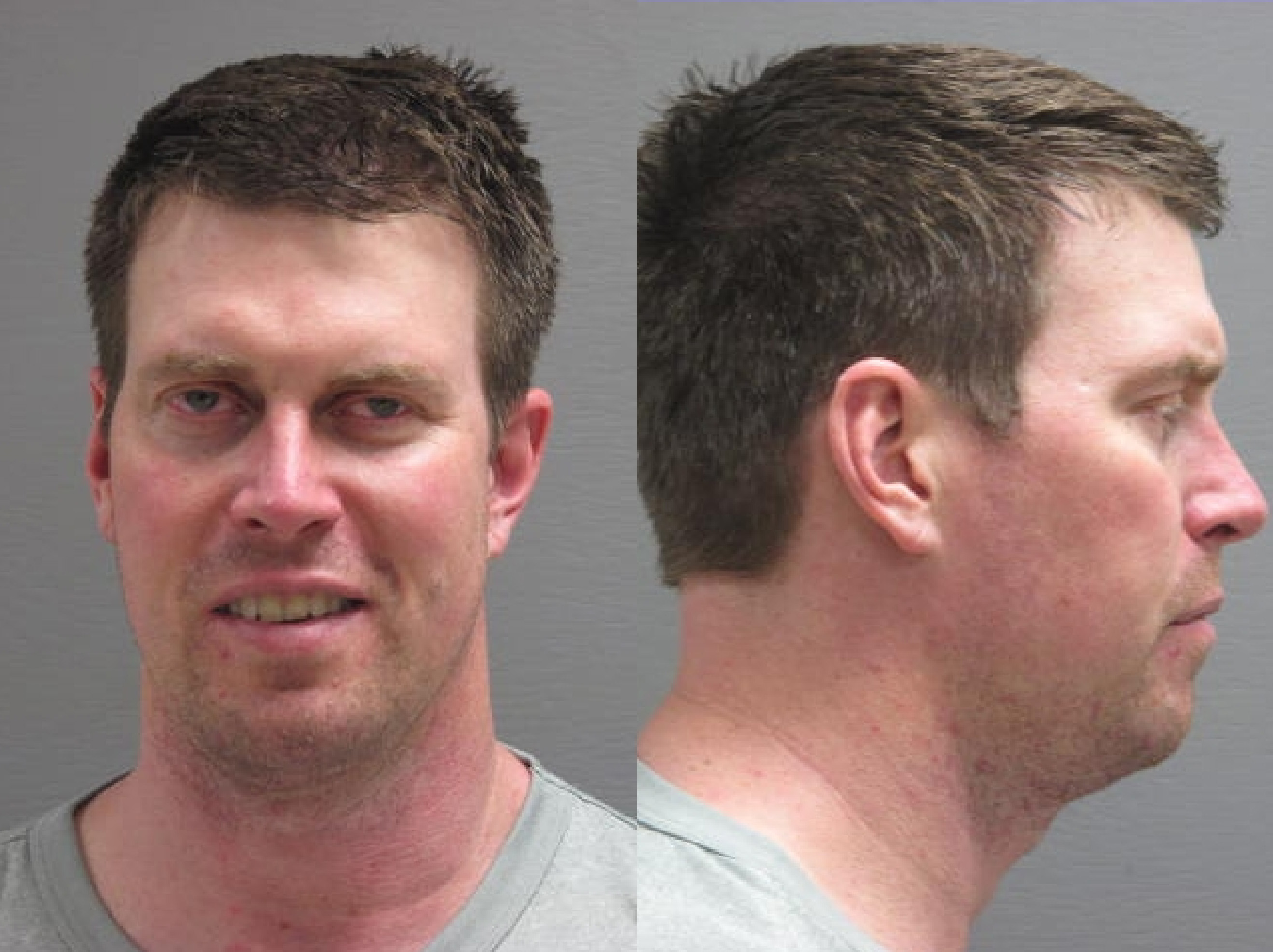 In this handout image provided by the Cascade County Sheriff’s Office, former NFL quarterback Ryan Leaf is seen in a police booking photo April 2, 2012 in Great Falls, Montana. (Cascade County Sheriff’s Office via Getty Images)