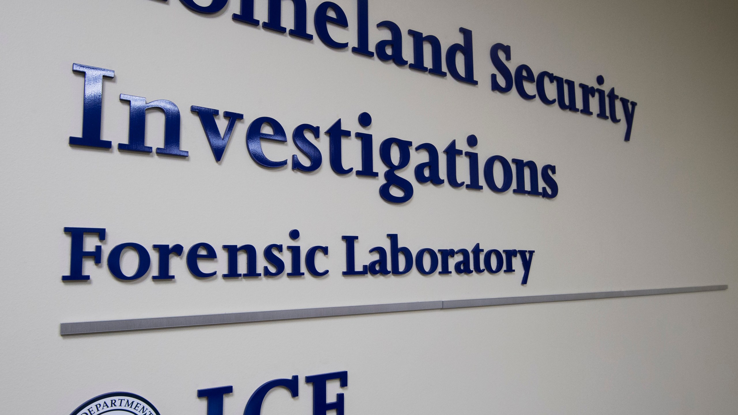 The Homeland Security Investigation Forensic Laboratory is seen in Tyson Corner, Virginia on July 20, 2016. (PAUL J. RICHARDS/AFP via Getty Images)