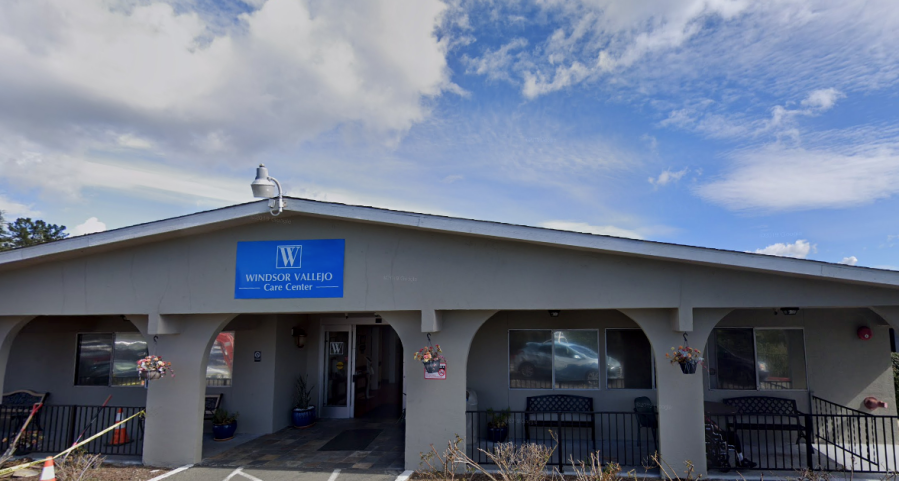 Windsor Care Center in Vallejo is shown in a Street View image from Google Maps.