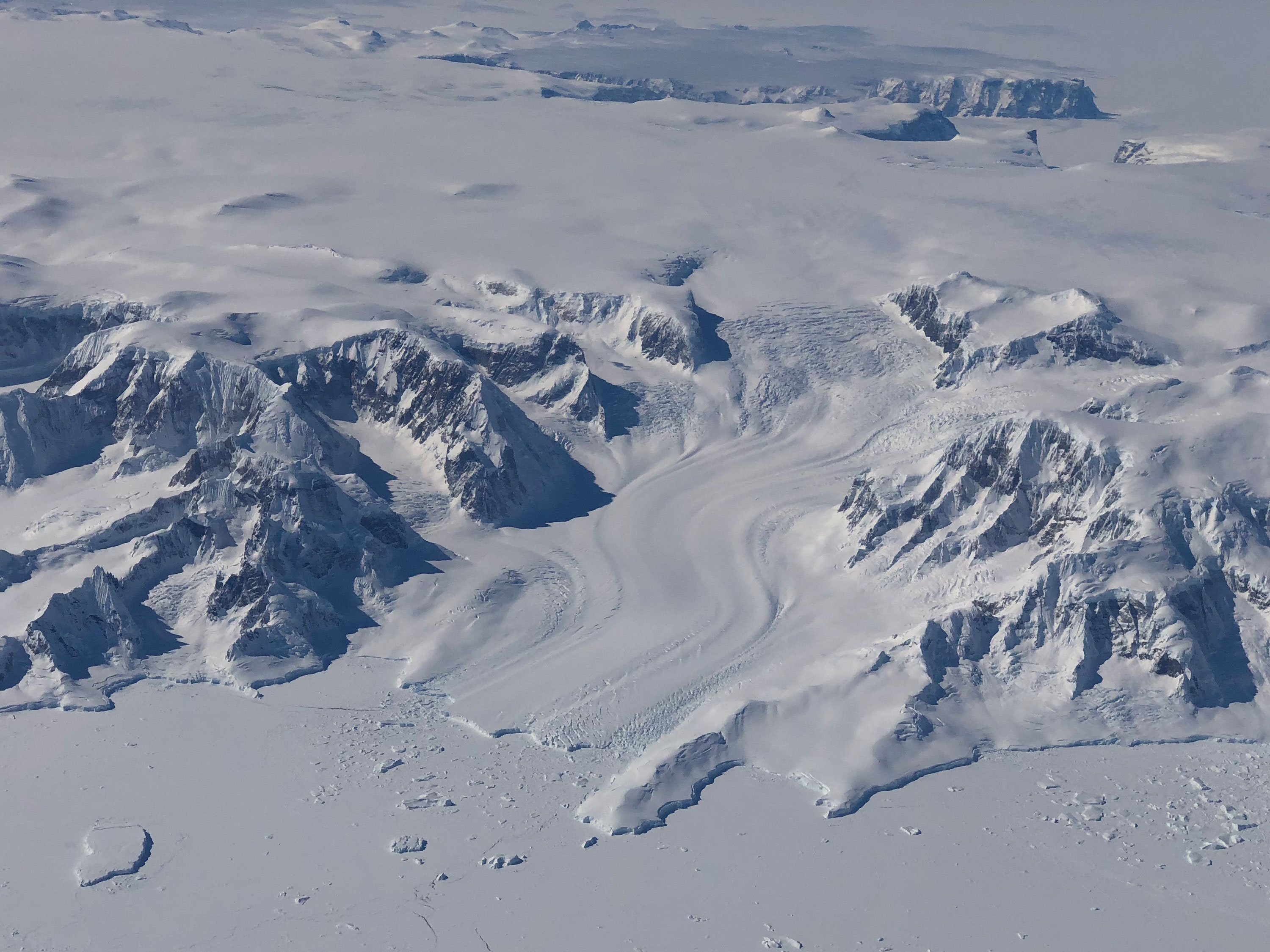 Using the most advanced Earth-observing laser instrument NASA has ever flown in space, scientists have made detailed measurements of how the elevation of the ice sheets in Greenland and Antarctic have changed over 16 years. (K. Ramsayer/NASA via CNN)