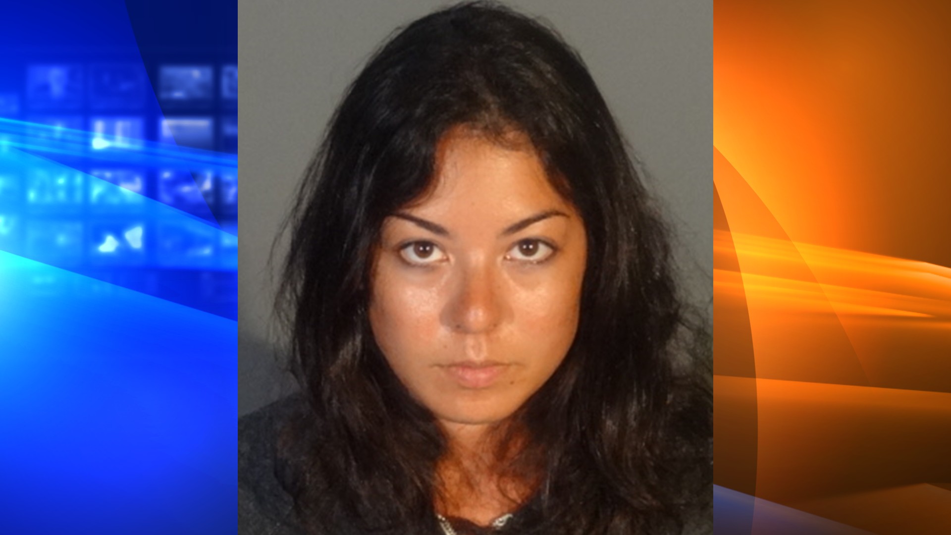 Amanda Van Dusye, 30, is seen in a booking photo released by the Santa Monica Police Department on June 19, 2020.