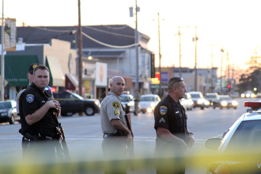 Santa Cruz has banned predictive policing, in which law enforcement used data to try to predict where crimes occur. (Thomas Mendoza / Associated Press)