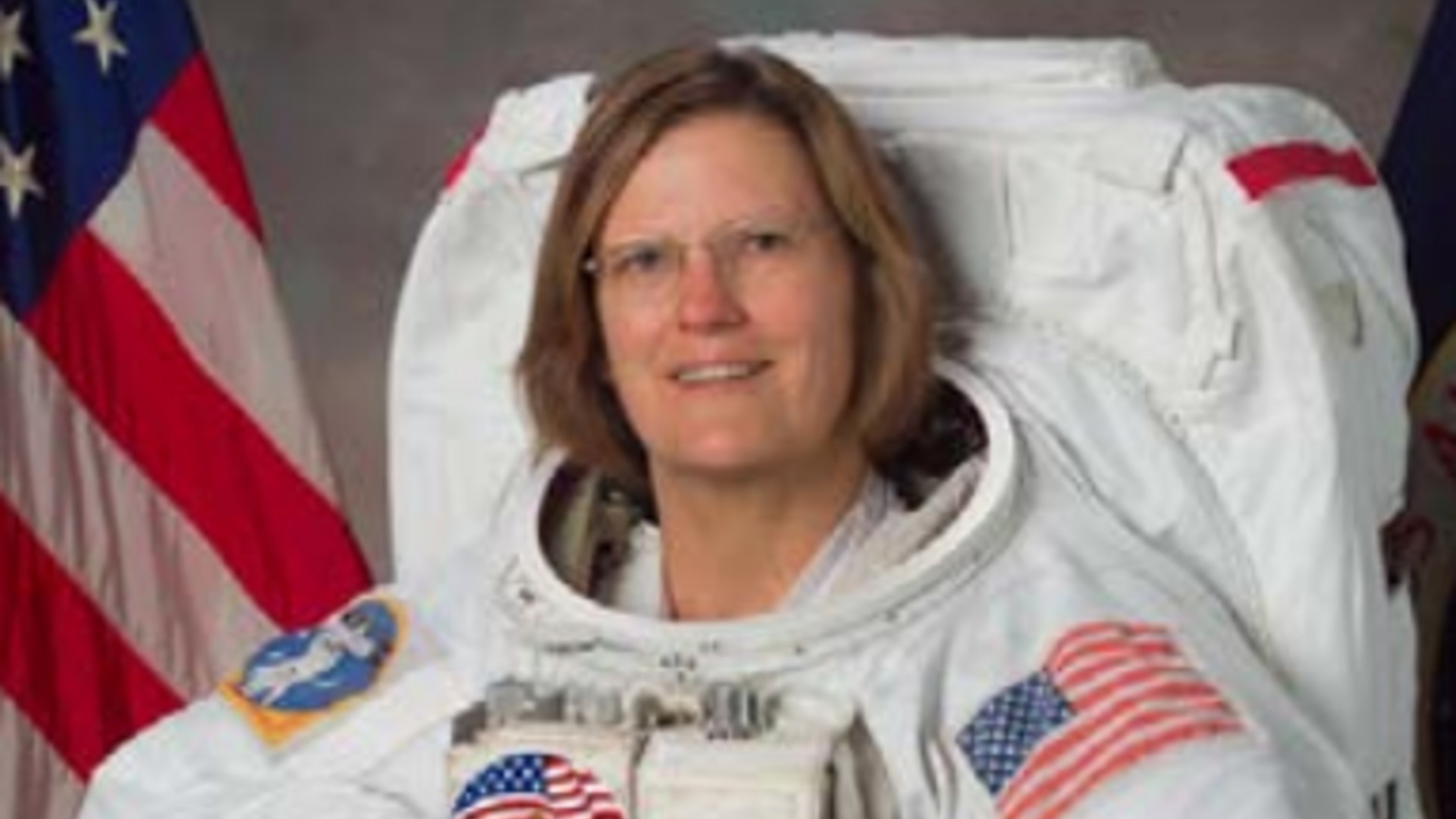 Kathy Sullivan is seen in an image from NASA.