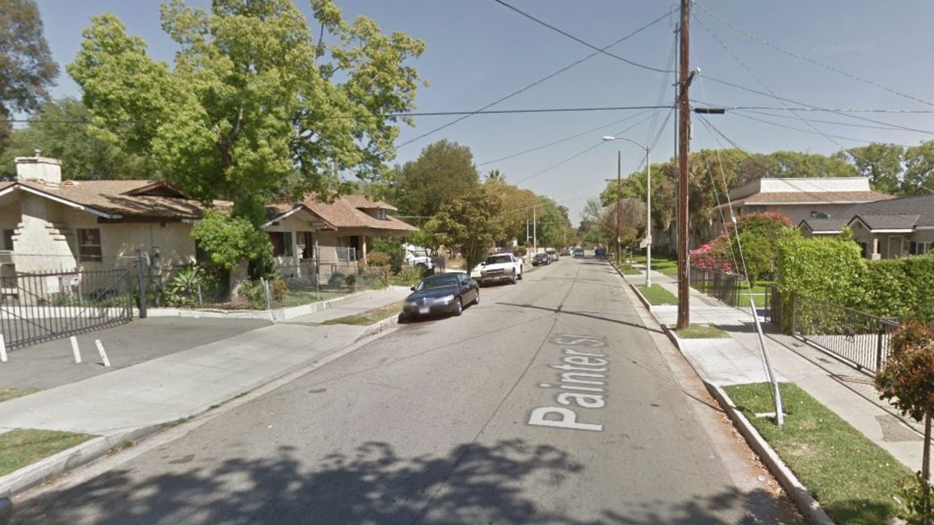 The 100 block of Painter Avenue in Pasadena, as pictured in a Google Street View image.