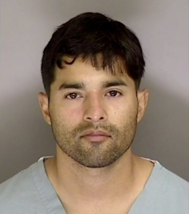 Steven Carrillo is seen in an undated booking photo. (Santa Cruz Sheriff's Office via CNN)