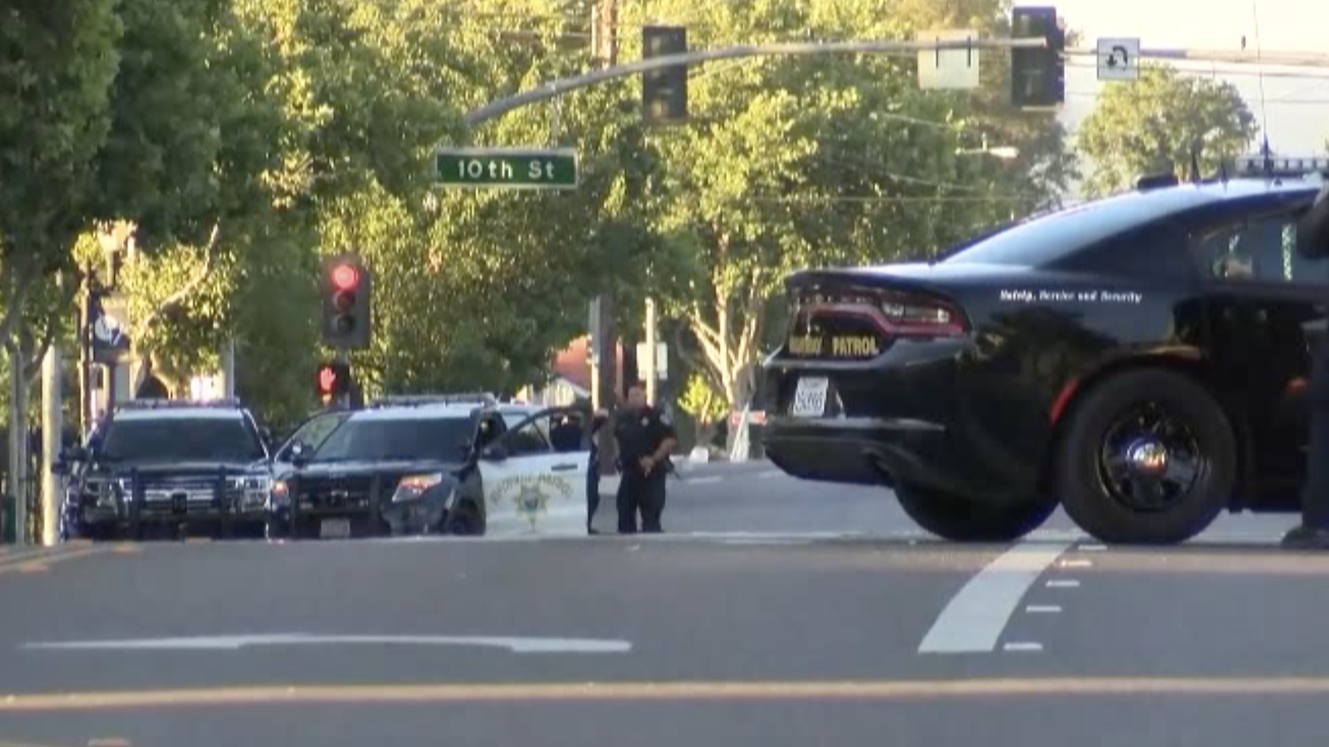 Authorities respond to an active shooter situation in Paso Robles on June 10, 2020. (KSBY via CNN)