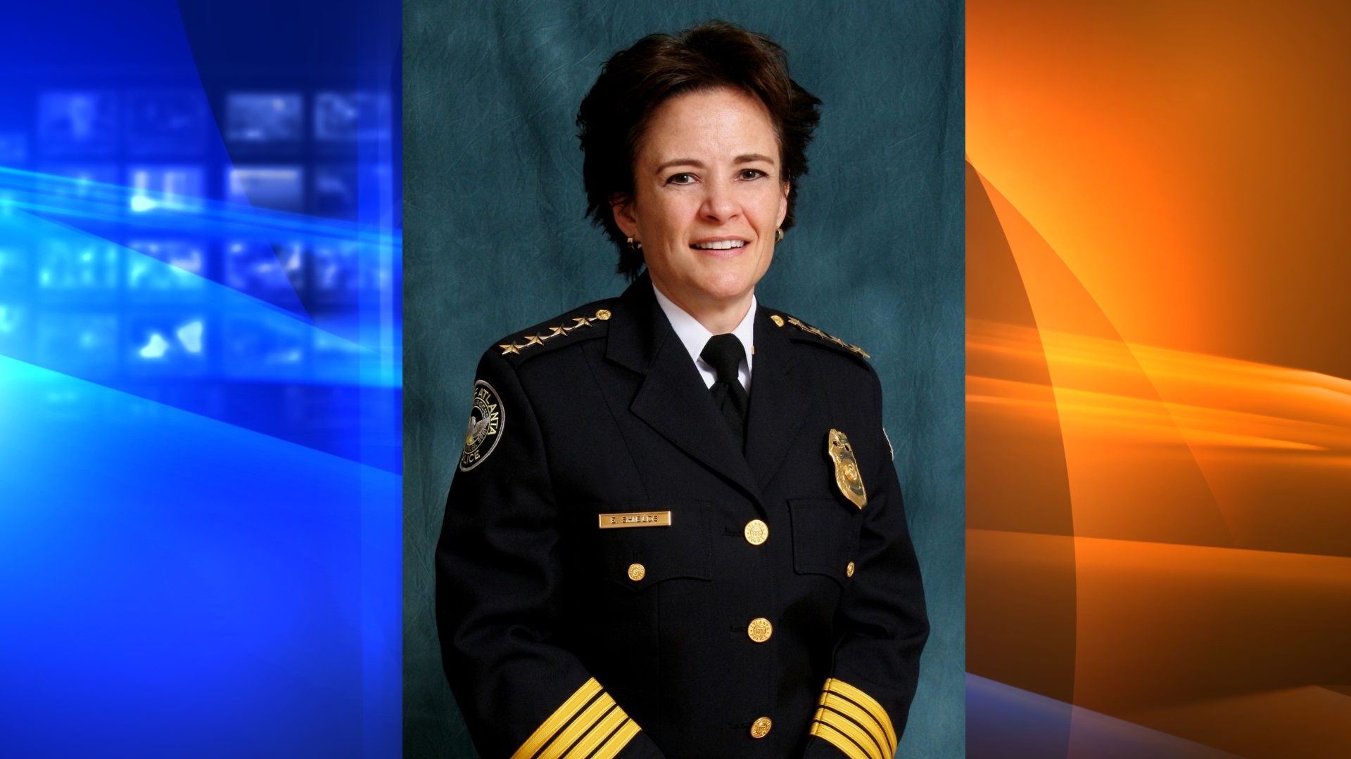 Erika Shields resigned as chief of the Atlanta Police Department on June 3, 2020, after a fatal police shooting that drew accusations of excessive force, pictured in a photo provided by the Atlanta Police Department)